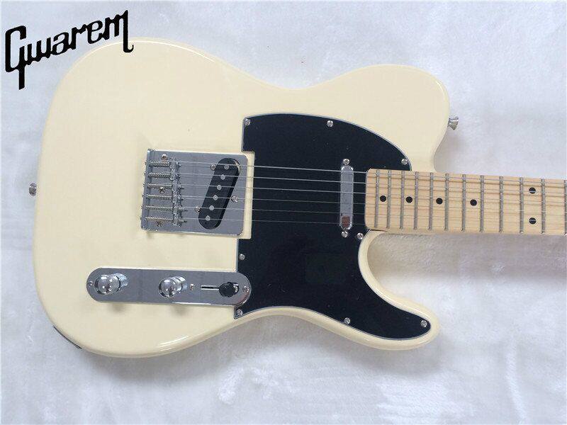 Limited Area TELE Electric Guitar Milk White Electric Guitar Quality Assurance Instrument can be set-Taobao