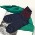 Hàn Quốc nhập khẩu cotton mềm mại bốn mùa sọc thoải mái vớ nam thể thao nam cơ bản thấp để giúp vớ - Vớ nam Vớ nam