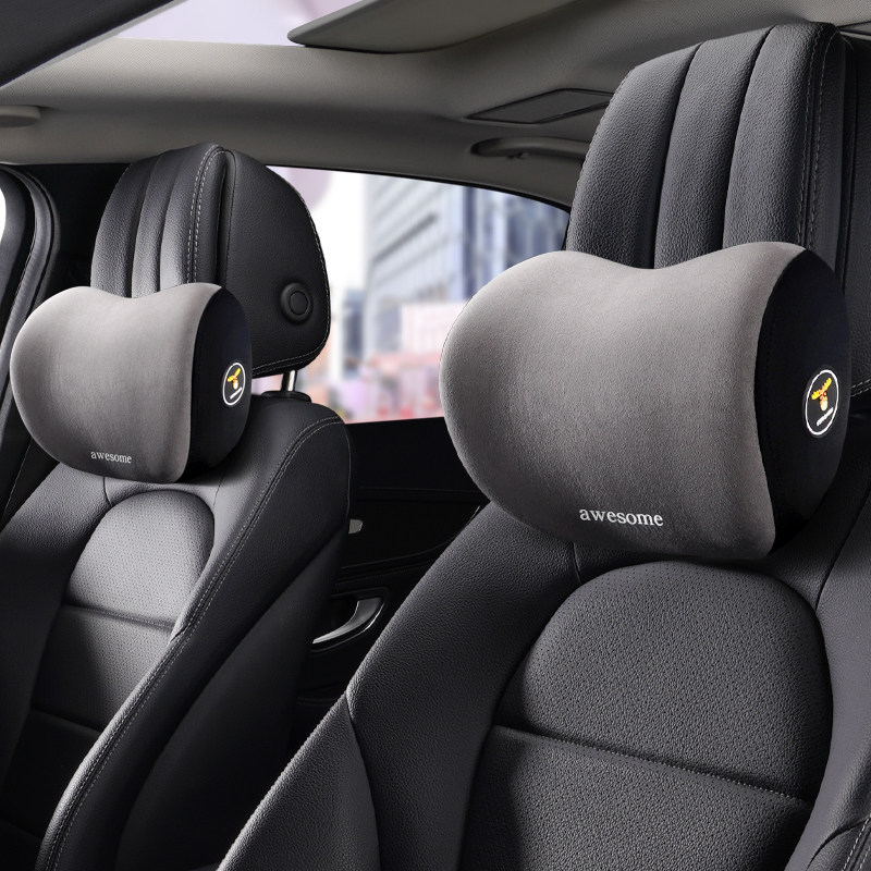 Suitable for the Skoda Caudiac kirk Köyück Kömick Münke Ram Head Pillow Neck Pillow Lean Back Seat Back Cushion