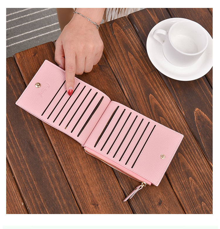 Gói thẻ Vị trí nhiều thẻ của phụ nữ Hàn Quốc dễ thương cá tính đơn giản nhỏ gọn Thẻ giữ thẻ siêu mỏng giấy phép lái xe thẻ ngân hàng ví đựng thẻ lv