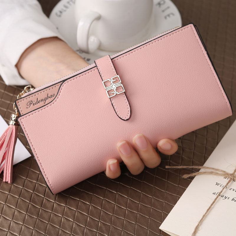 Card bag women's multi-card Korean cute simple personality multi-function card bag Mini ultra-thin bank card clip for women