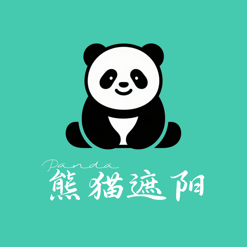 熊 猫 遮 阳 智 能 家 居的LOGO