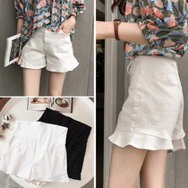Pregnant Woman Shorts Summer Fashion Pregnant Woman Pants Slim Fit Outside Wearing Underpants Denim Shorts Shorts Broadlegged Pants Boomer Summer Dress