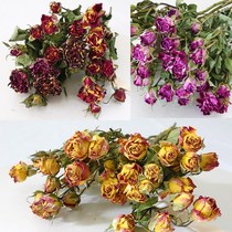 Yunnan dried flower real flower rose rose rose bubble hand bouquet flower bundle ins Wind home decoration diy flower arrangement material gift