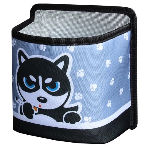 Автомобильный мусор бункер в автомобиле Используйте модную мультипликационную мультипликационную мультиплику