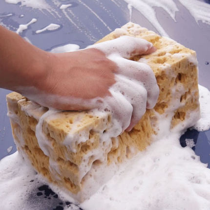Big eye car wash sponge Large car wash honeycomb coral sponge Cleaning cleaning supplies Car wash household tools