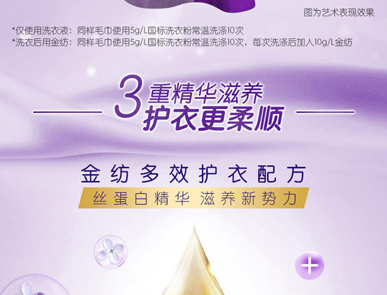 Nước xả kéo sợi vàng chính thức cửa hàng trang web chính thức gia đình cài đặt chống tĩnh điện hương thơm kéo dài giặt quần áo chăm sóc quần áo chất lỏng - Phụ kiện chăm sóc mắt mua dung dịch vệ sinh giày