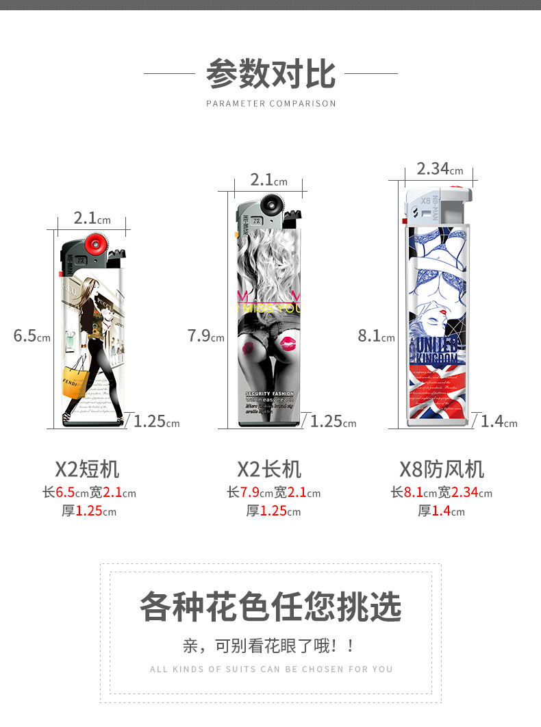 Quý tộc nhẹ hơn tùy chỉnh in ấn quảng cáo Flint men dùng một lần mài bánh xe gió cá tính sáng tạo - Bật lửa bật lửa điện