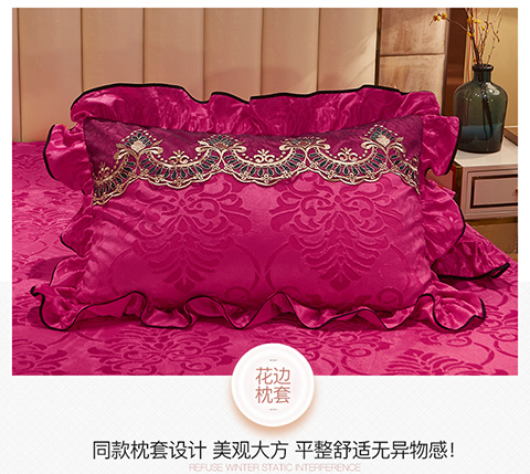 Váy nhung dày châu Âu ấm pha lê nhung Simmons đặt giường ngắn sang trọng trải giường 笠 không trơn trượt 1,8m - Váy Petti ga giường viền ren