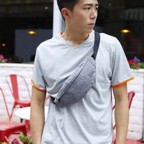 Pocket Mens skew satchel Chauffins Chest Bag Women Mobile Phone Bag Outdoor Running Street Head Fashion Casual Light Closets