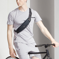 Purse Strings Male Tide Card Multifunction Mobile Phone Bag Running Sports Fitness Chest Bag Slanted Satchel 2022 New Travel Travel