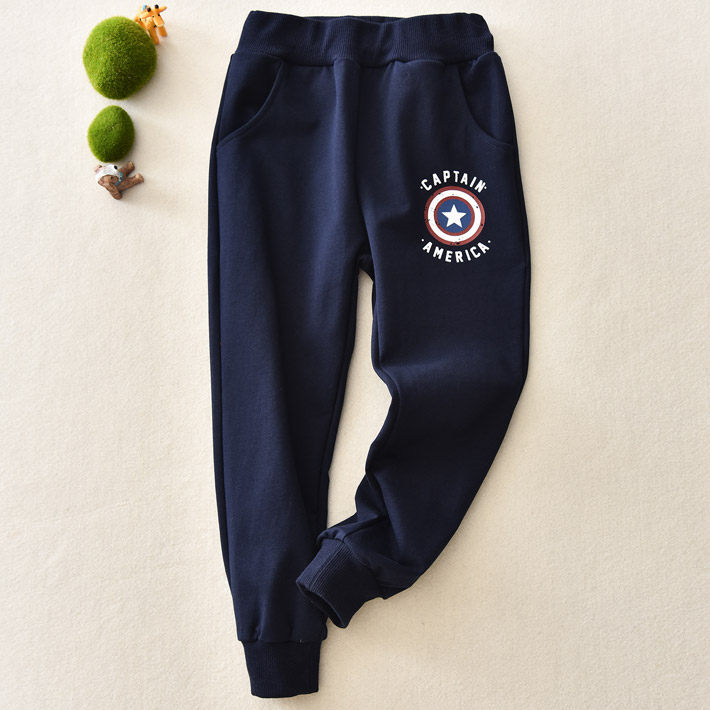 Boy Sports Pants Spring Autumn Season Long Pants Thin section 2018 New children Clothing Pure Cotton Baby Single Pants Children Casual Pants