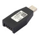 Aimoxun USB to 232/485 serial line industrial grade converter to RS232RS422 serial port adapter