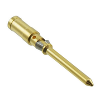 HARTING heavy duty connector cold press male pin 10A gold plated 09150006125