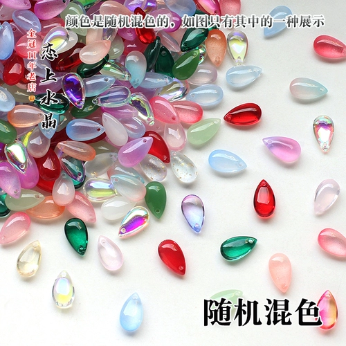 Глянцевая подвеска ручной работы, китайская шпилька, аксессуар для волос, бусины, 20 шт, 8x, 14mm, DIY