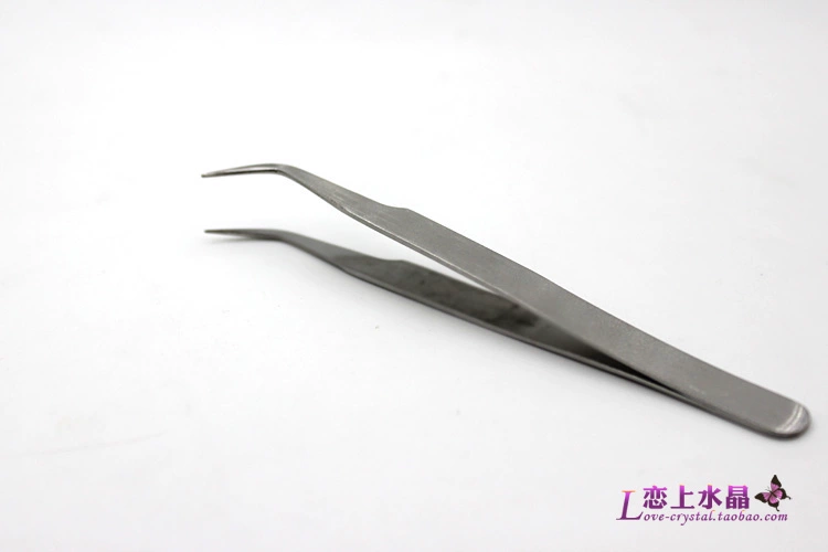 Genuine hạt chính xác chống tĩnh DIY công cụ sản xuất GOOI jumbo - thép không gỉ thẳng đầu Tweezers / khuỷu tay - Công cụ & vật liệu may DIY