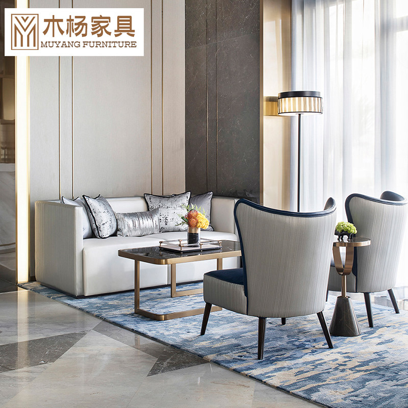 Light Extravagant Sample House Display Center in talks Sofa Minima Hotel Clubhouse Beauty Salon Reception Cassette-Like Board Room Home Innate