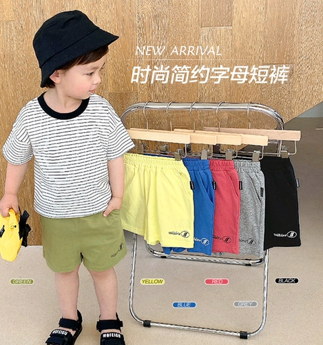 Спортивные шорты для мальчиков, летние штаны, летняя детская тонкая летняя одежда, детская одежда, 1 лет