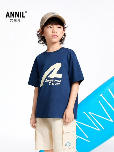 Детская летняя одежда, трикотажный летний свитер, круглый воротник