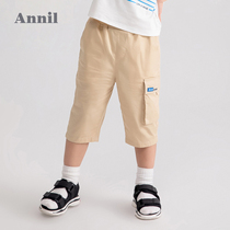 Shopping mall with Anael childrens clothing boys Capri pants 2021 summer new net red boy tooling shorts Tide pants