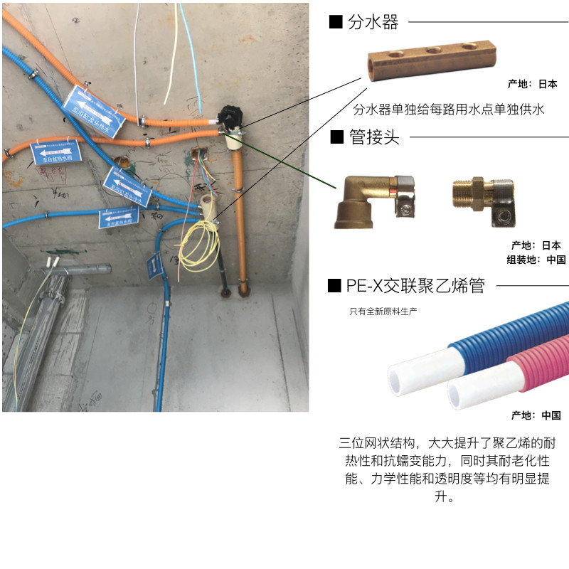 [USD 33.39] PEX water pipe junction of household water supply pipe of