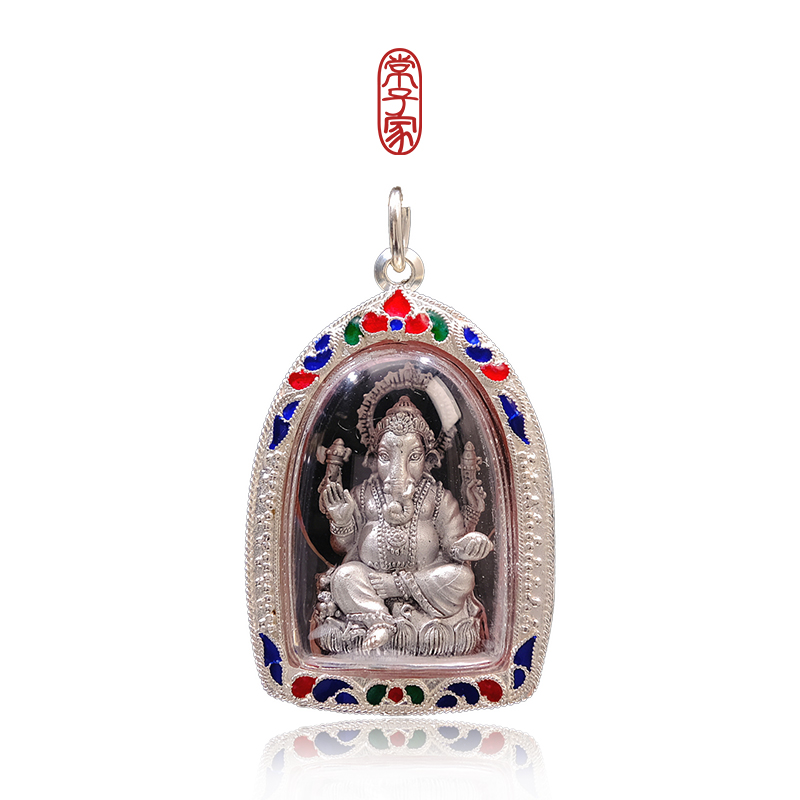 Changzuki Thai Flem True Capital 2555 Lotus Elephant pure silver material