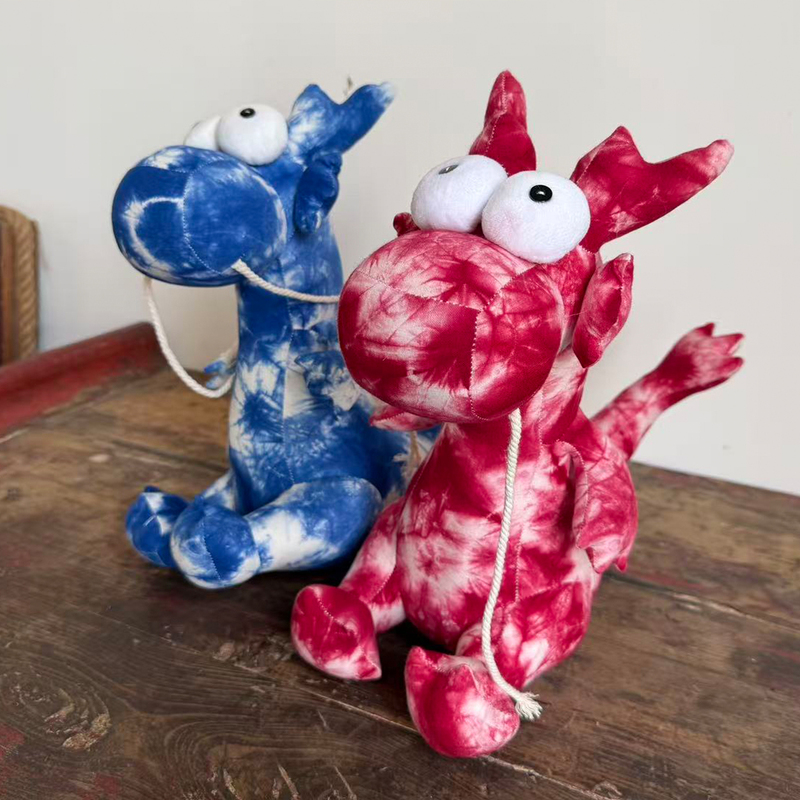 Yunnan Dali Daling Doll, Grandma Daling's Same Style Tie-Dye Doll, Finished Product, Tourist Souvenir, Fabric Souvenir Yunnan Dali Daling Doll, Grandma Daling's Same Style Tie-Dye Doll, Finished Product, Tourist Souvenir, Fabric Souvenir