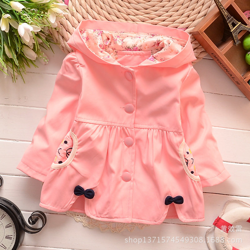 Manteau pour fille en velours côtelé - Ref 2162252 Image 8