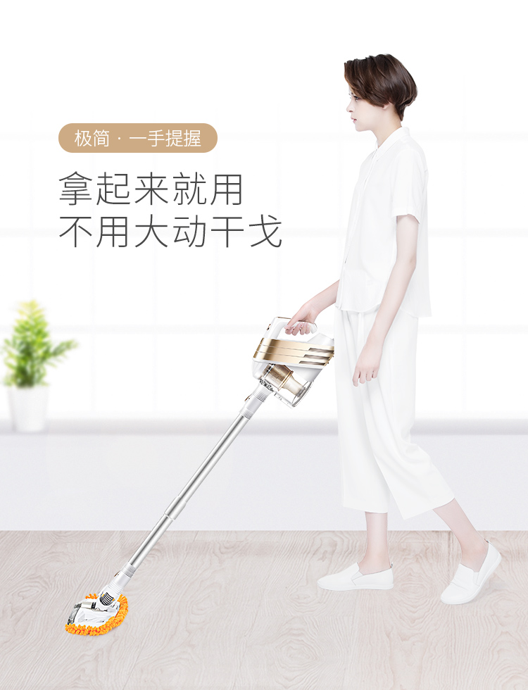 robot hut bui ecovacs Chó con máy hút bụi cầm tay nhỏ mạnh mẽ không có vật tư kéo thảm ngoài machine máy mini im lặng D-522 - Máy hút bụi robot hút bụi center