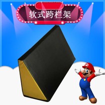 Childrens indoor triangle small hurdles software equipment sensory integration training special puzzle sports game obstacle hurdles