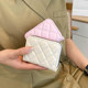 2024 New Versatile Zipper Card Holder Student Wallet Clutch Bag Diamond Embroidery Thread Niche Women's Short Small Wallet