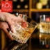 Ý RCR Crown Bộ 7 ly rượu whisky thủy tinh pha lê không chì - Rượu vang