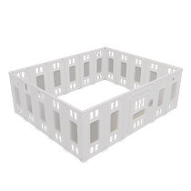 Pet fence dog fence indoor acrylic fence dog cage corgi teddy medium small dog special guardrail