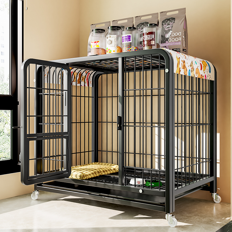 Dog Cage Sub Large Medium Canine Room With Toilet Small Pet Dog Cage Gold Wool Side Shepherd Labrador Dog Cage-Taobao