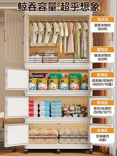 Детский простой комбинезон для домашнего использования, система хранения, детская коробочка для хранения