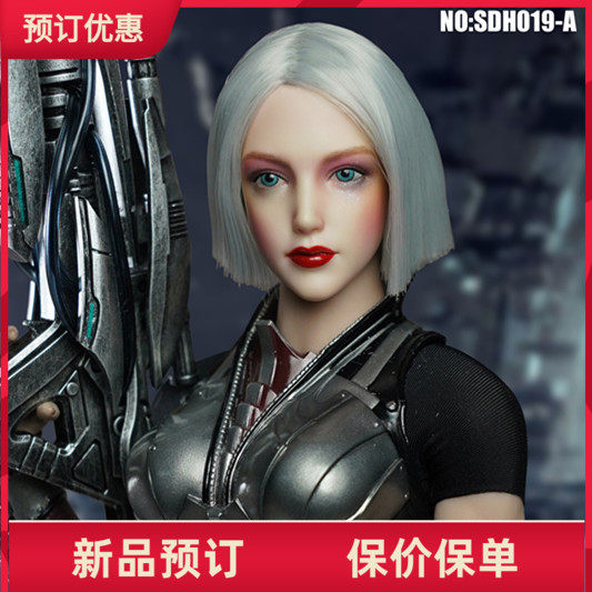 SUPER DUCK 1 6 SDH019 Beauty head sculptures A B C three pick up