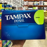 Канада Tampax Danbisi Санитарная хлопчатобумажная полоса Пластиковая катетер -тип встроенный -в хлопковой палочке Негабаритное обычное движение 96