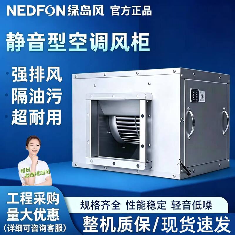 Green Island Wind Silent Air Conditioner Fan Powerful Large Airflow Cabinet-Type Duct Fan Commercial Ventilation Exhaust Fan for Smoke Extraction Green Island Wind Silent Air Conditioner Fan Powerful Large Airflow Cabinet-Type Duct Fan Commercial Ventilation Exhaust Fan for Smoke Extraction