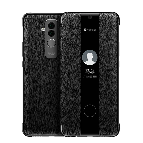 Huawei, чехол для телефона, раскладной защитный чехол подходит для мужчин и женщин, из натуральной кожи, защита при падении, ограниченное издание, бизнес-версия