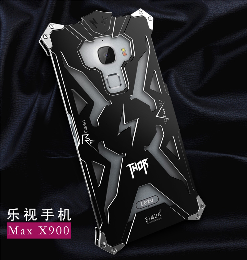 SIMON THOR Aviation Aluminum Alloy Shockproof Armor Metal Case Cover for LeTV Le Max X900