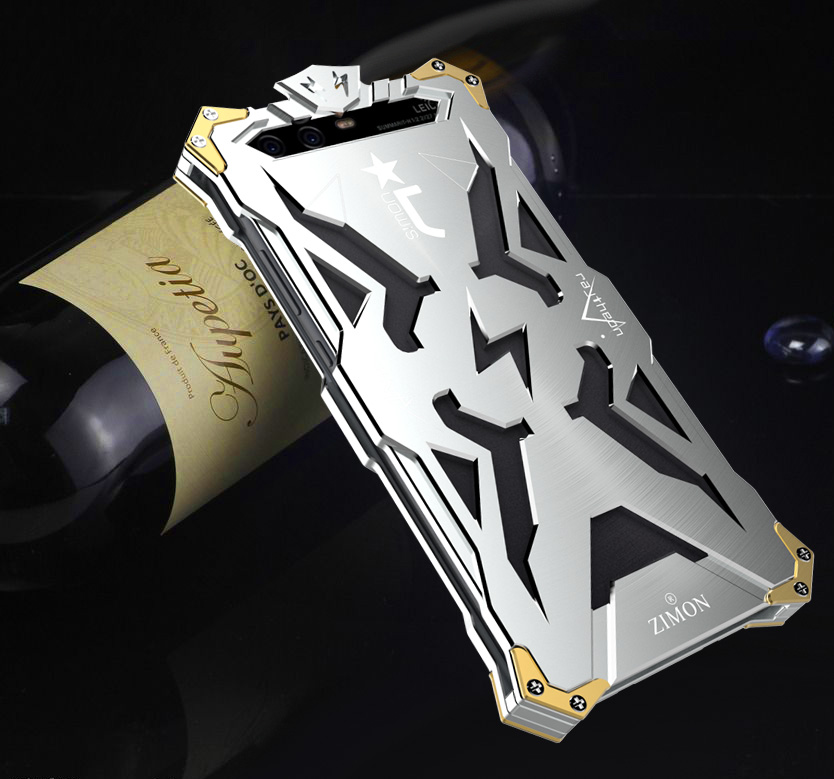 SIMON THOR Aviation Aluminum Alloy Shockproof Armor Metal Case Cover for Huawei P10 & Huawei P10 Plus