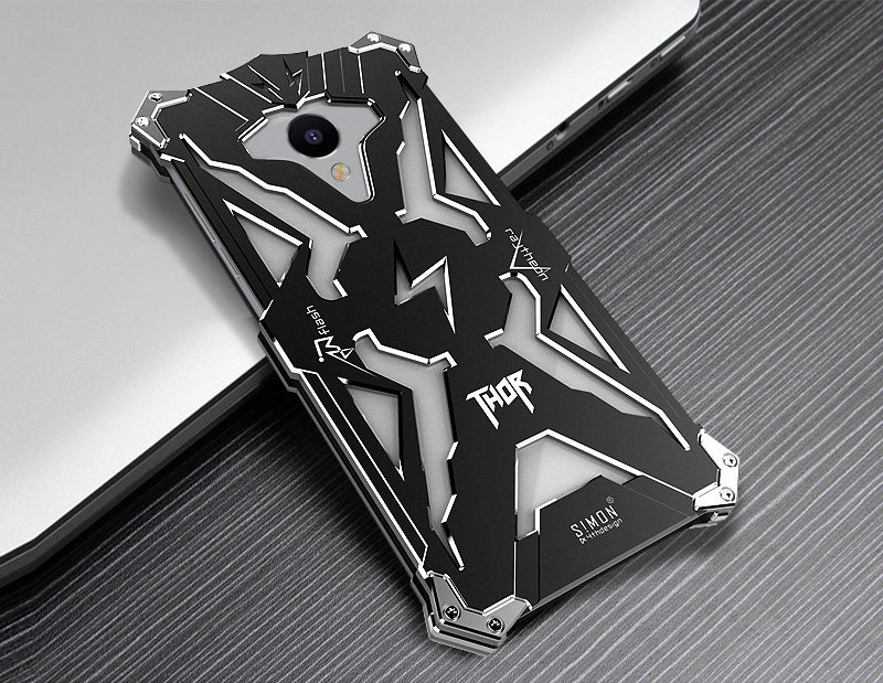 SIMON THOR Aviation Aluminum Alloy Shockproof Armor Metal Case Cover for MEIZU M3e | MEIZU M3