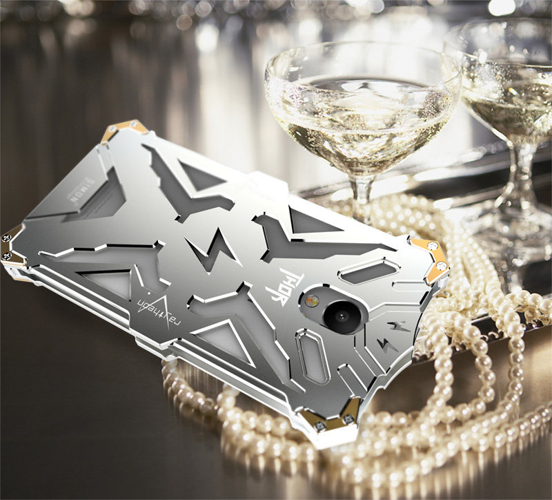 SIMON THOR Aviation Aluminum Alloy Shockproof Armor Metal Case Cover for MEIZU M5 Note