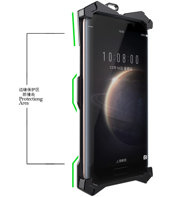 SIMON THOR Ⅱ Aviation Aluminum Alloy Shockproof Armor Metal Case Cover for Huawei Honor Magic