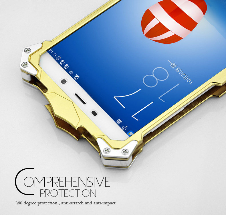 SIMON THOR Aviation Aluminum Alloy Shockproof Armor Metal Case Cover for Coolpad Note 3 8676