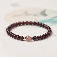 Гранат 5мм сорт 5А, обхват руки 14см.