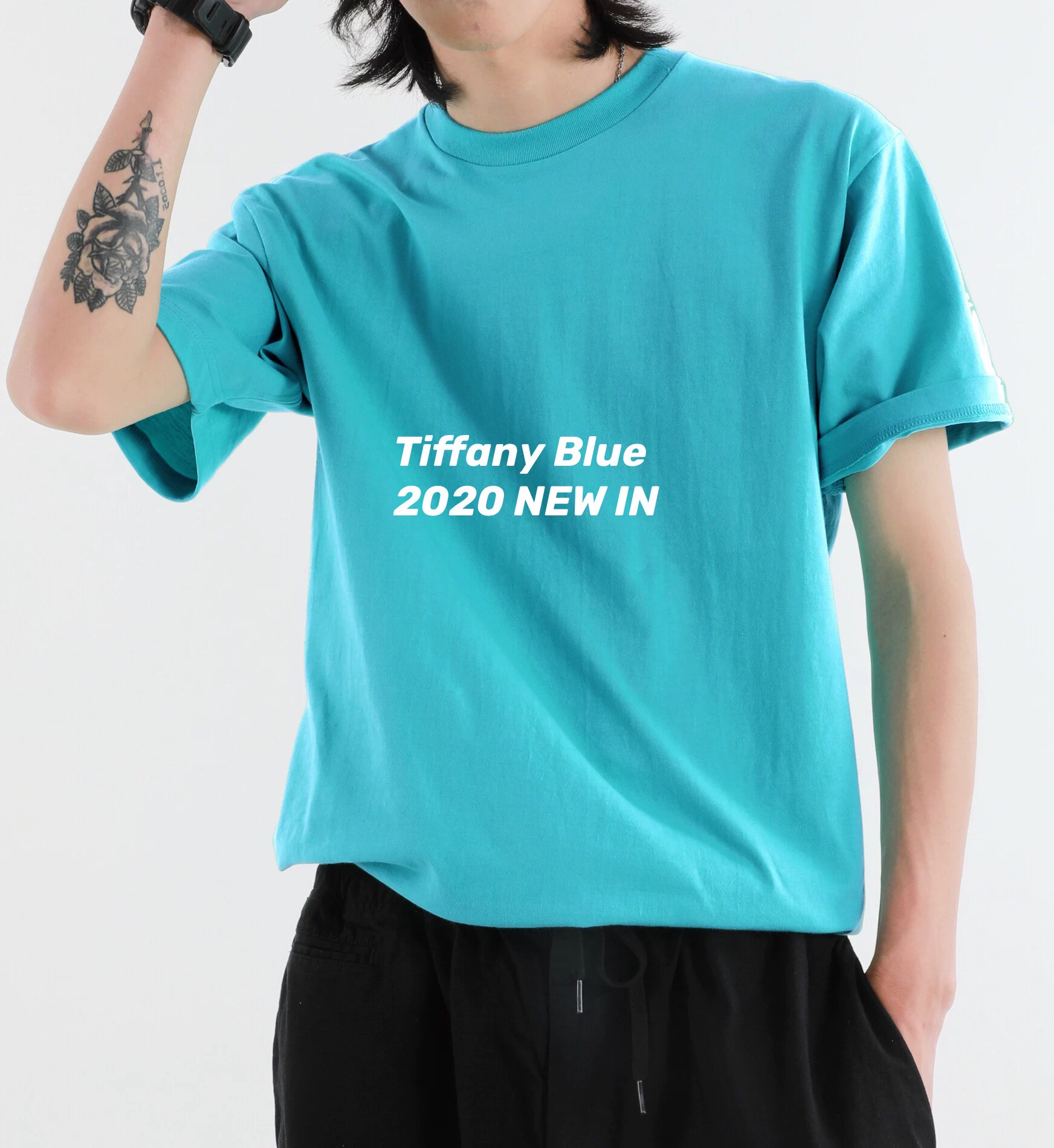 Футболка Tiffany с коротким рукавом, 230 грамм, оверсайз