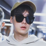 Мужские летние трендовые брендовые солнцезащитные очки на солнечной энергии, популярно в интернете, коллекция 2021