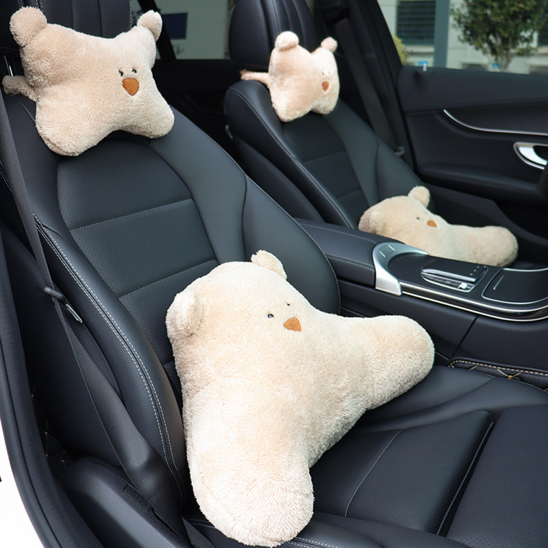 Car seat headrest Headrest Neck Pillow Close to pillow Cute Car Pillow Car with cervical spine Pillow Car Supplies Hold Pillows