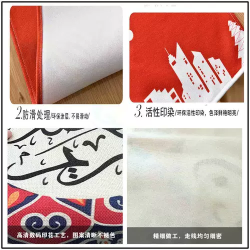 Северный рождественский стол флаг печатный обеденный стол подушка длинное домашнее украшение ткани для кофейня горячее столовая ткань рождественская подушка еды